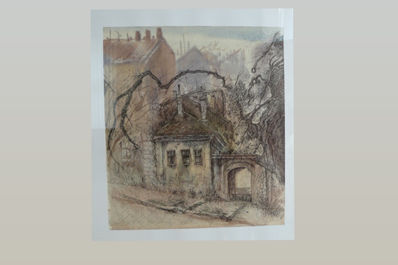 Старый Симферополь. 2002. Бум., акв.