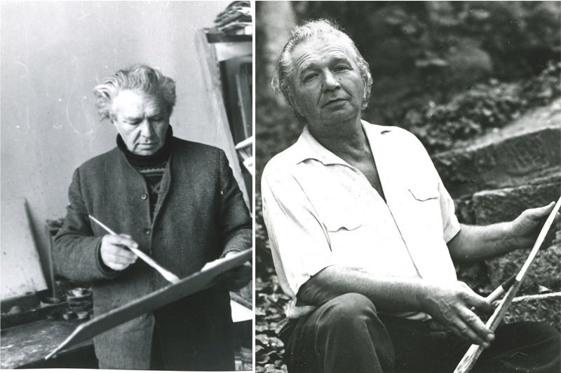 Художник за работой