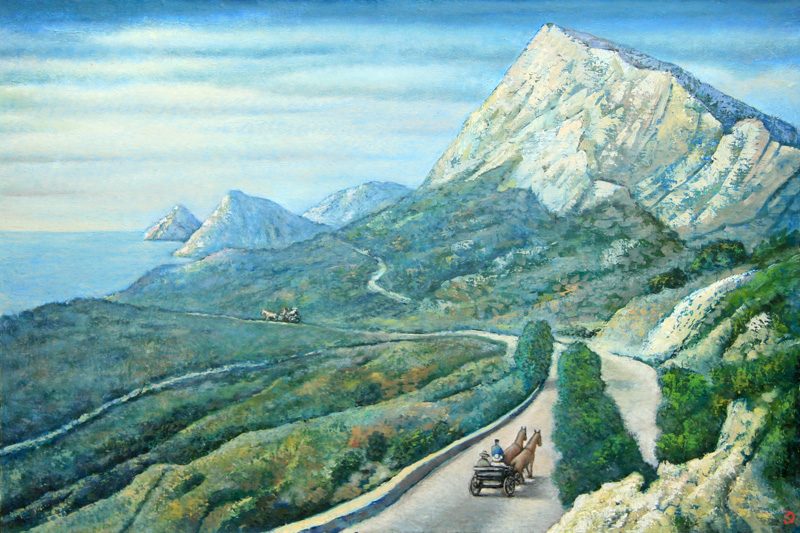 Южный берег. 1997. Х., м.