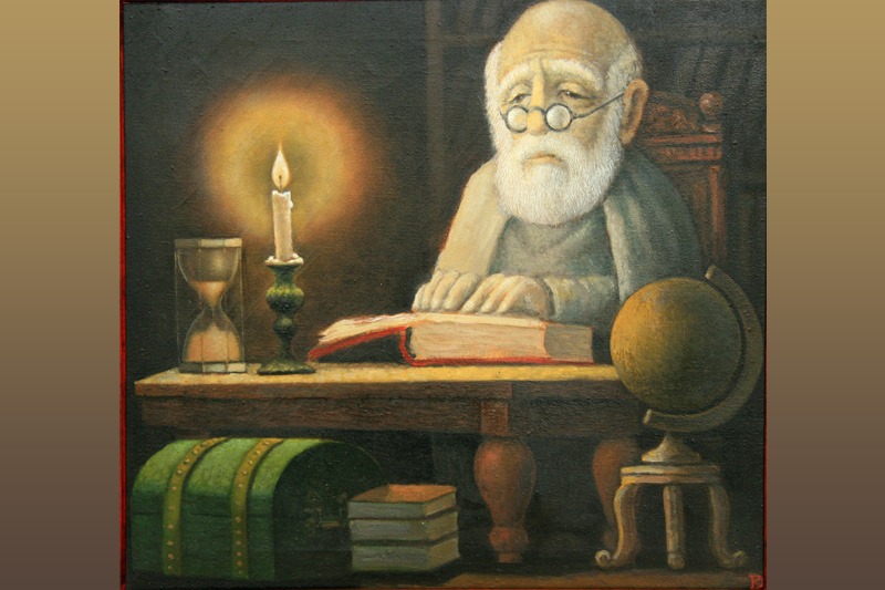 Серия «А я маленький такой. Историк». 1994. Х., м.