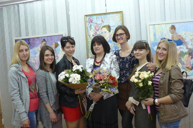 Шевчук со студентами