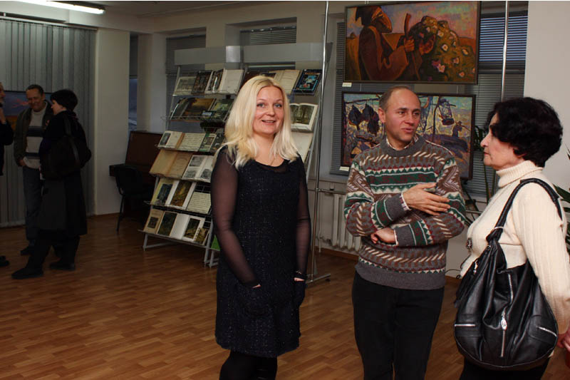 Персональная выставка художника в отделе документов по искусству «В поисках себя». 2010