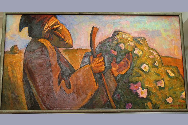 Цветущий шиповник. 2010. Х., м.