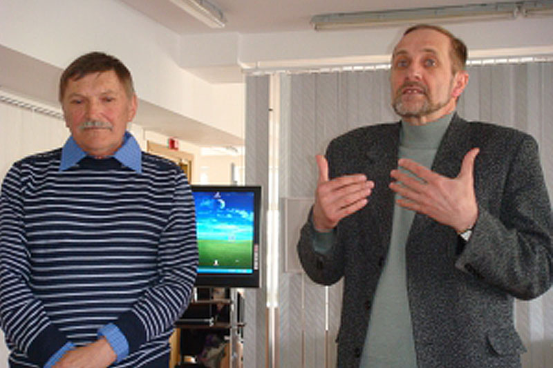 Александр Кропко (слева) и Александр Андреев