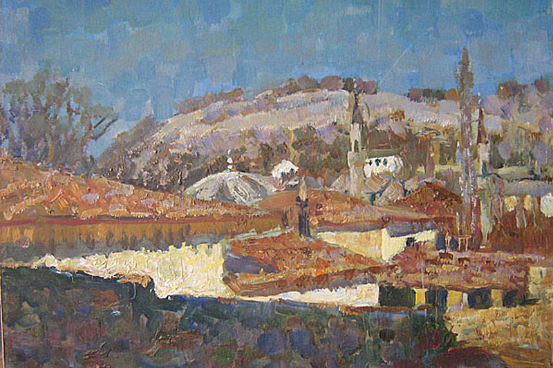 Ханский дворец. Бахчисарай. 1993. Карт., м.