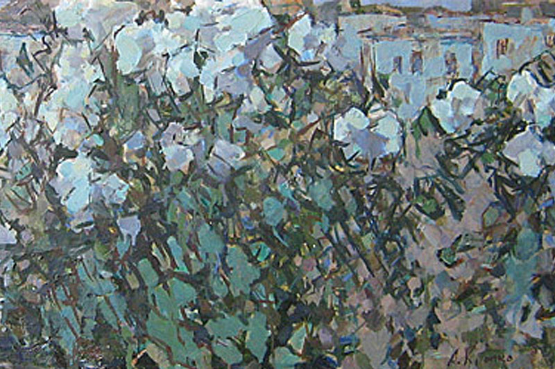 Сумерки в Бахчисарае. 2002. Х., м.