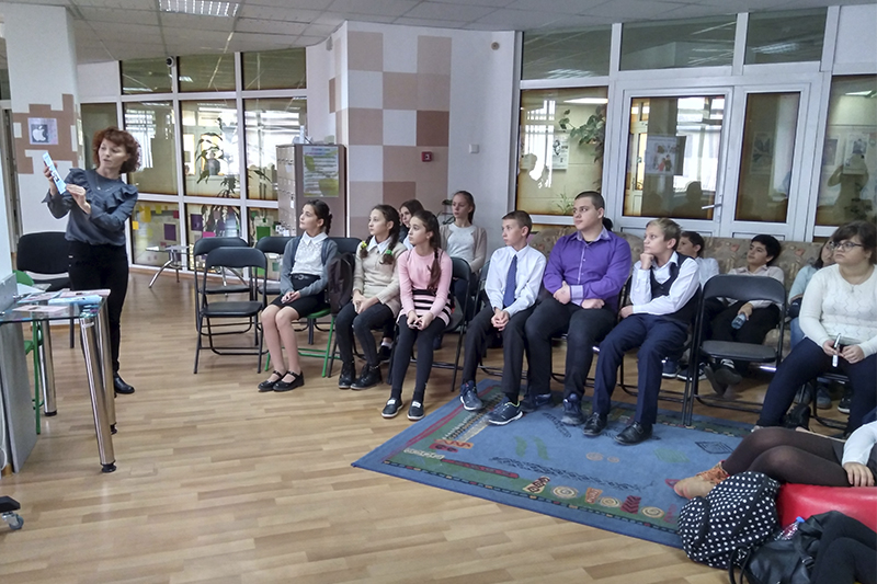 Респект-встреча со специалистом ТО ГКУ «Центр занятости населения» в г. Симферополе Светланой Тюленевой