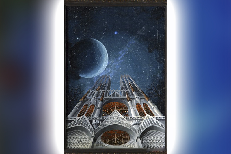 Врата вселенной. 1997 г. 34х23 см