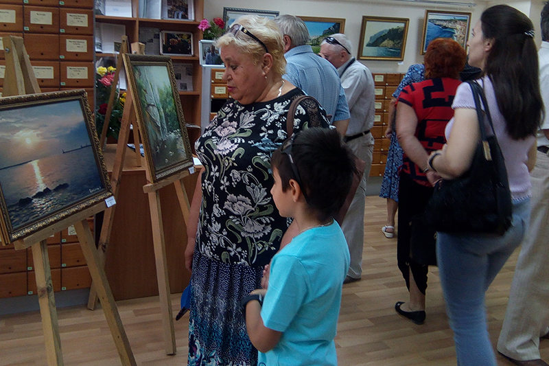 гости открытия выставки