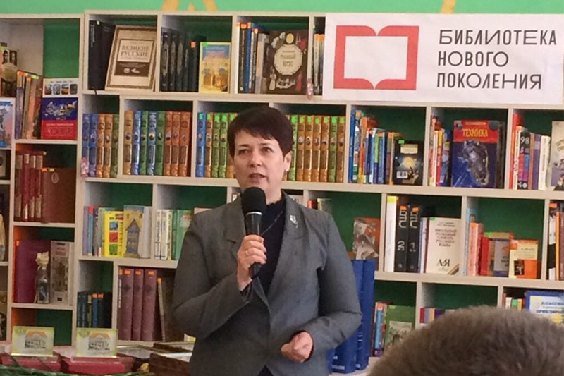 Начальник управления музейного, библиотечного дела и образования в сфере культуры Министерства культуры Республики Крым Елена Эмирова