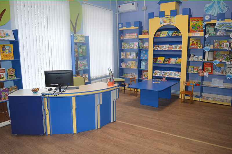 Интерьер Керченской центральной детской библиотеки им. В. Дубинина