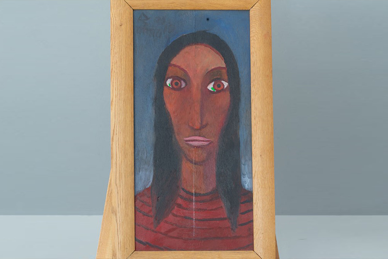 «Девушка в красном». 2004 г.