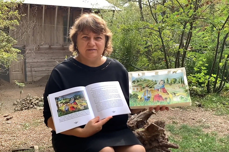 Мастер-класс «Иллюстрация – магия книжных страниц» учителя изобразительного искусства Ялтинской средней школы № 2 «Школа будущего» Ирины Золотковой