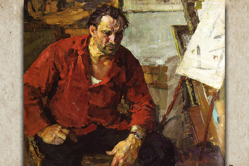 Портрет художника В. А. Апановича