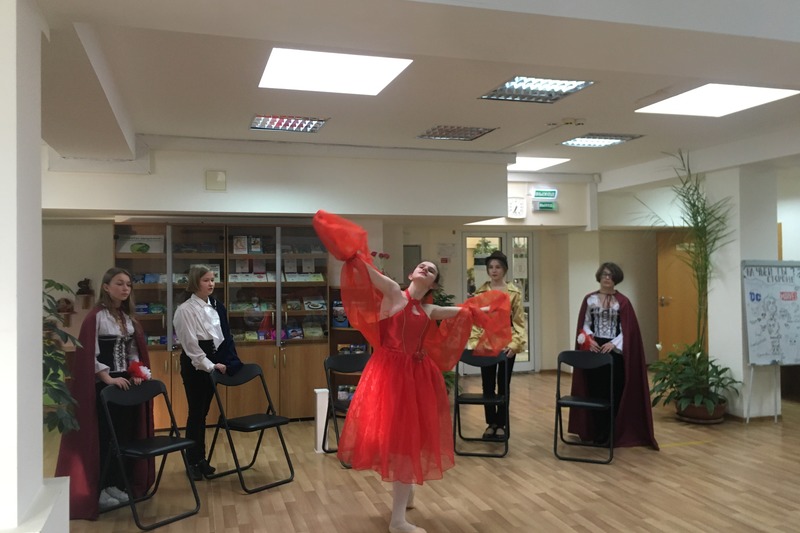 Постановка Маленький принц в исполнении арт-студии Зазеркалье