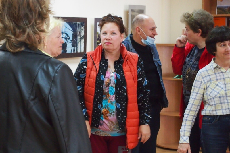 Открытие выставки С. Малышева