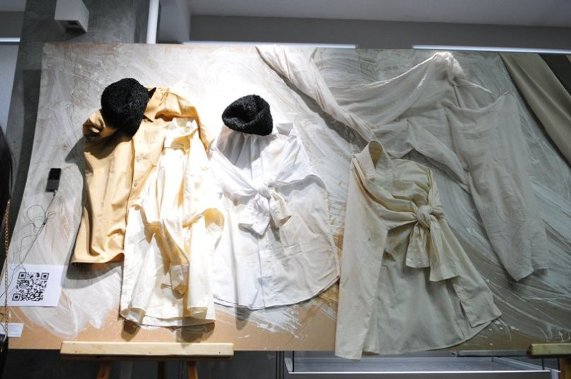 Часть экспозиции «Разорванная нить культуры»