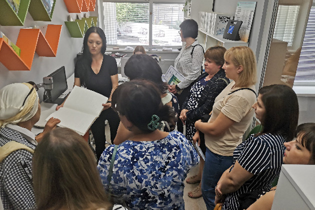 Участники Ежегодной школы методистов центральных библиотек и централизованных библиотечных систем Республики Крым