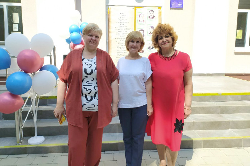 Торжественное открытие модельной библиотеки на базе Русаковской библиотеки-филиала № 14 Белогорской ЦБС