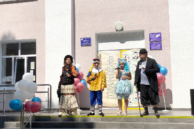 Торжественное открытие модельной библиотеки на базе Русаковской библиотеки-филиала № 14 Белогорской ЦБС